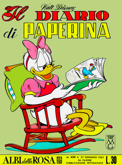 Albi della rosa N. 429 - Il diario di Paperina (1963) - ITA