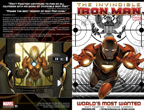 Invincible Iron Man v02 - World's Most Wanted Book 1 (2009)