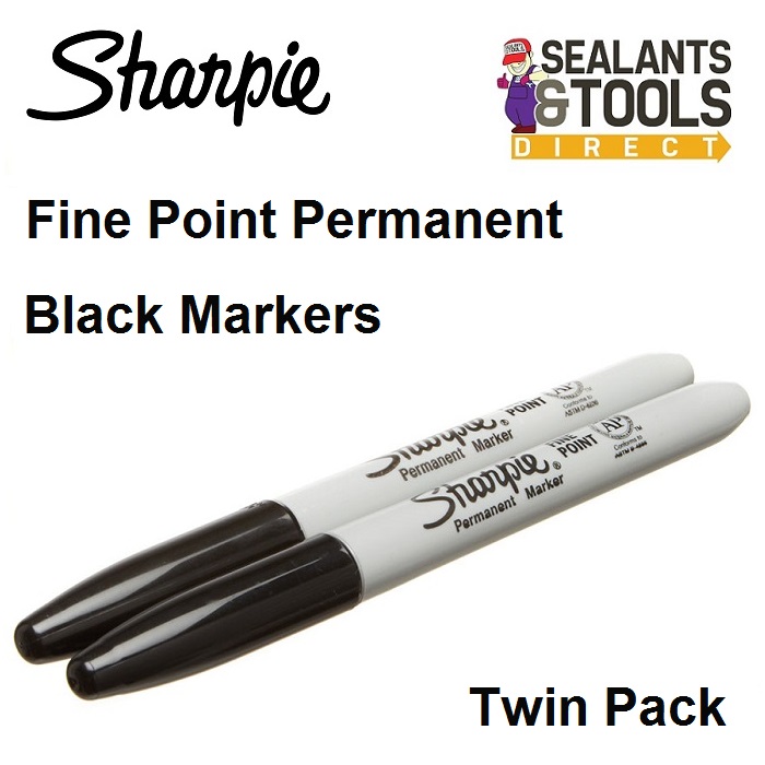 sharpie fine permanent marker black