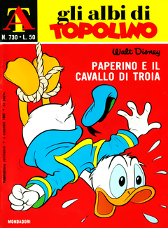 Gli Albi di Topolino N. 730 - Paperino e il cavallo di Troia (1968) - ITA