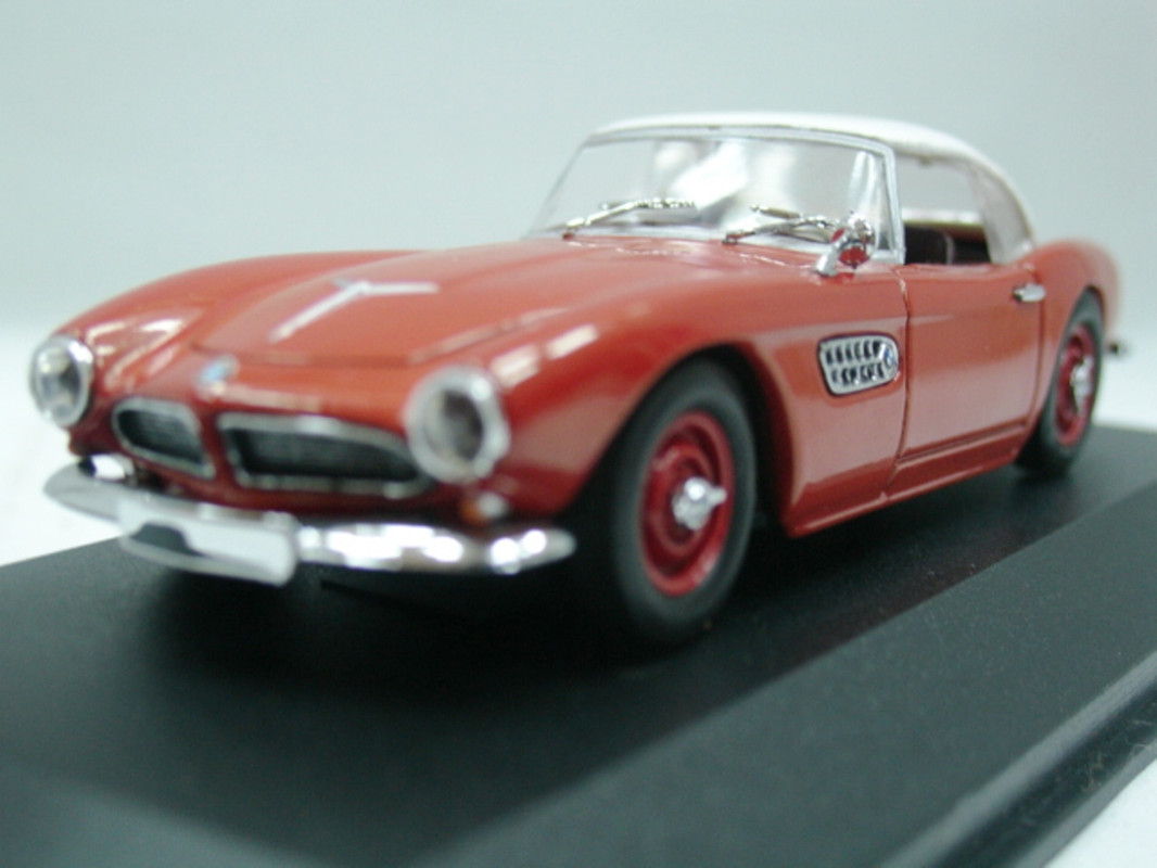 WOW EXTREMELY RARE BMW 507 3.2 V8 1956 Red White Hard Top 1