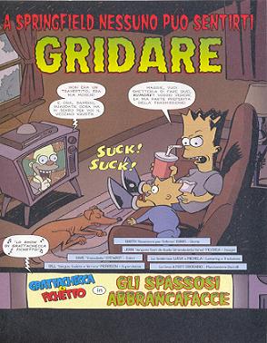 I Simpson - A Springfield Nessuno Può Sentirti Gridare - ITA